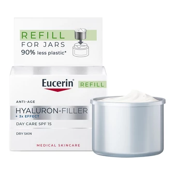 EUCERIN Hyaluron-Filler Ráncfeltöltő Nappali Arckrém (50ml) UTÁNTÖLTŐ