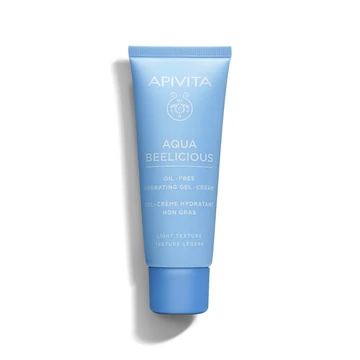 APIVITA Aqua Beelicious Hidratáló Gél-krém Light Zsíros, Kombinált Bőrre (40ml)