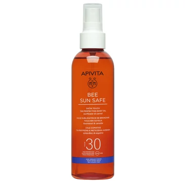 APIVITA Bee Sun Safe Barnulást Segítő Olaj Spray SPF30 (200ml)