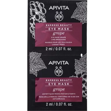 APIVITA Express Beauty Ránctalanító Szemmaszk Szőlővel (2x2ml)