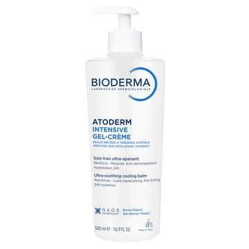BIODERMA Atoderm Intensive Gél-Krém Száraz Bőrre (500ml)