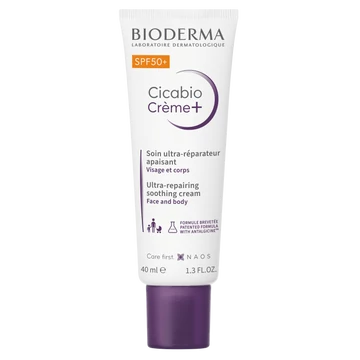 BIODERMA Cicabio Nyugtató-Regeneráló Krém SPF50+ (40ml)