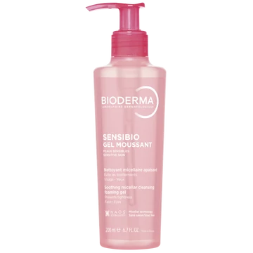 BIODERMA Sensibio Gél Moussant Gyengéd Tisztító Gél (200ml)