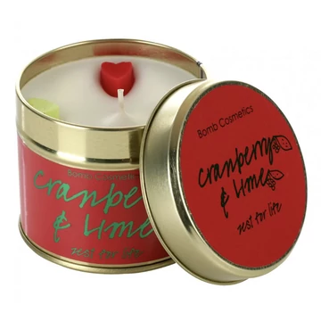 BOMB COSMETICS Áfonya és Lime Tégelyes Gyertya