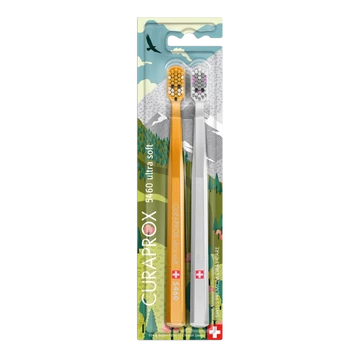 CURAPROX CS 5460 Ultra Soft Fogkefe Fox & Bunny (2 db)