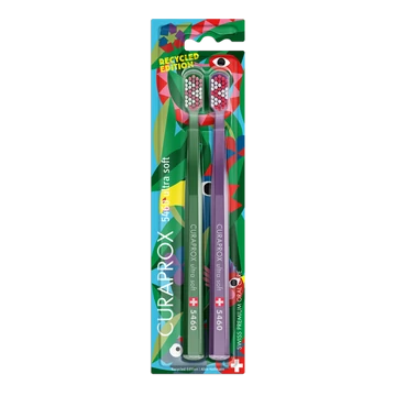 CURAPROX CS 5460 Ultra Soft Fogkefe Recycled (2 db)
