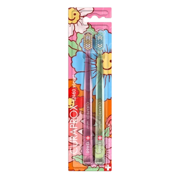 CURAPROX CS 12460 Ultra Soft Fogkefe Velvet Duo Special Edition (2 db)