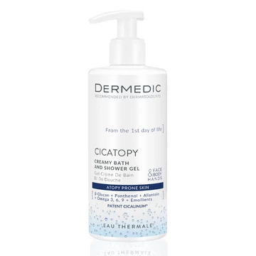 DERMEDIC Cicatopy Krémes Tusfürdő Felnőtteknek és Gyermekeknek (300ml)