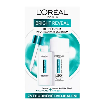 L'ORÉAL PARIS Bright Reveal Szérum & UV Fluid Csomag (30+50ml)