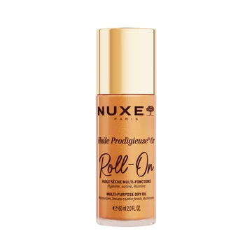 NUXE Huile Prodigieuse Or Többfunkciós, Csillogó Száraz Olaj Roll-On (60ml)