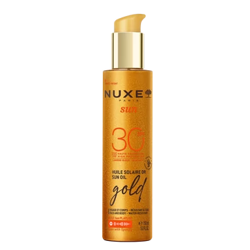 NUXE Sun Csillámló Arany Napolaj SPF30 (150ml)