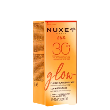 NUXE Sun Sun-Kissed Glow Fényvédő Fluid Arcra SPF30 (40ml)