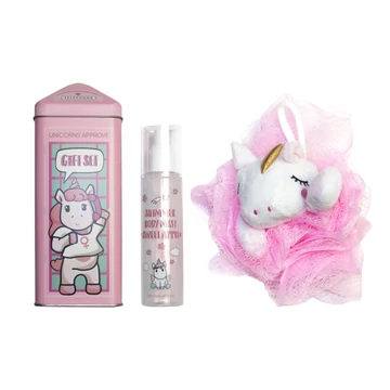 UNICORNS APPROVE Testápoló Szett Unicorn's Song - zenélő dobozban!