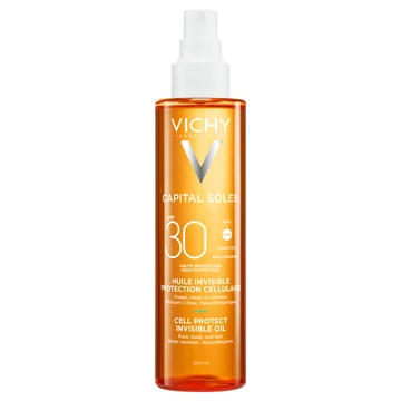 VICHY Capital Soleil Cellprotect Láthatatlan Olaj Spray SPF30 (200ml)