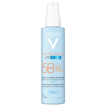 VICHY Capital Soleil UV Aqua Hidratáló Láthatatlan Spray SPF50 (200ml)