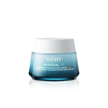 VICHY Mineral 89 100H Hidratáló Gazdag Illatmentes Krém (50ml)