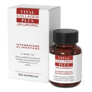 VITAL PLUS ACTIVE Caps Col Jal MSM Bőr, Haj, Porc és Csontok Táplálék-kiegészítő (30x)