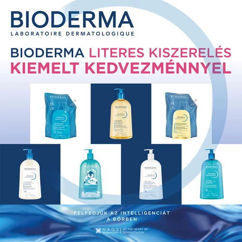 25% kedvezmény minden BIODERMA literes kiszerelésre