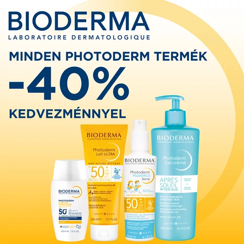 40% kedvezmény minden BIODERMA Photoderm termékre