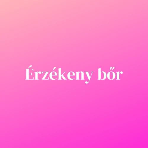 Érzékeny bőr
