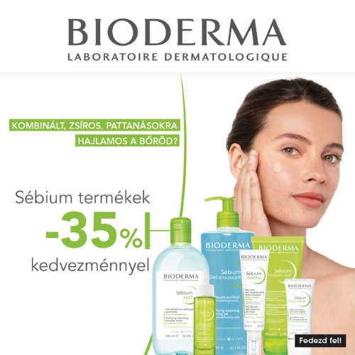 35% kedvezmény Bioderma Sébium termékekre
