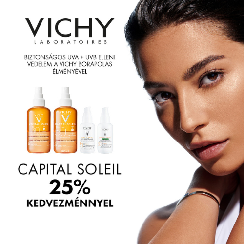 25% kedvezmény VICHY CAPITAL SOLEIL fényvédőkre