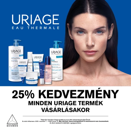 25% kedvezmény minden URIAGE termékre
