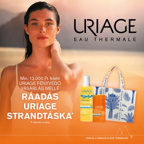 AJÁNDÉK strandtáska min. 12.000 Ft URIAGE BARIÉSUN termék vásárlása esetén