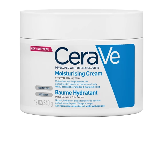 CERAVE Hidratáló Testápoló Krém (340g)