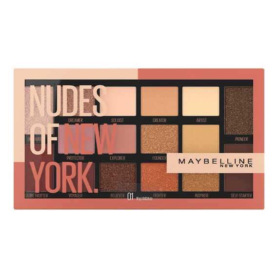 MAYBELLINE New York NoMad Szemhéjpúder Paletta (16g)