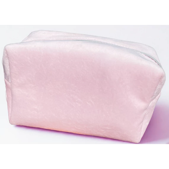 Furry Pink Makeup Bag