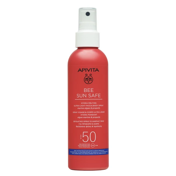 APIVITA Bee Sun Safe Spray Arcra és Testre SPF50+ (200ml)
