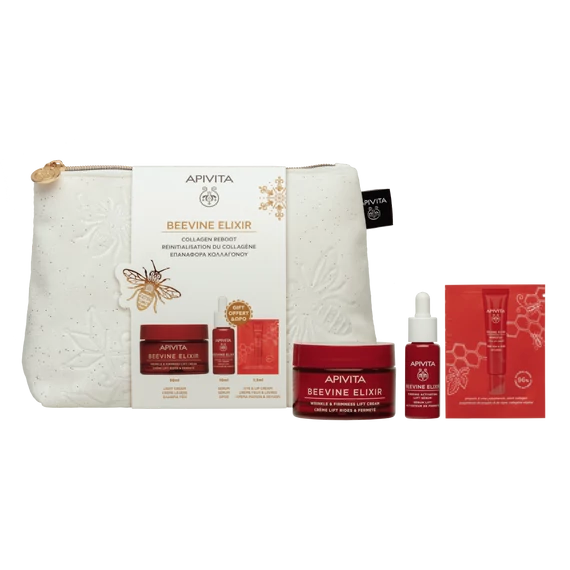 APIVITA Beevine Elixir Ránctalanító Neszesszer Light - 2025