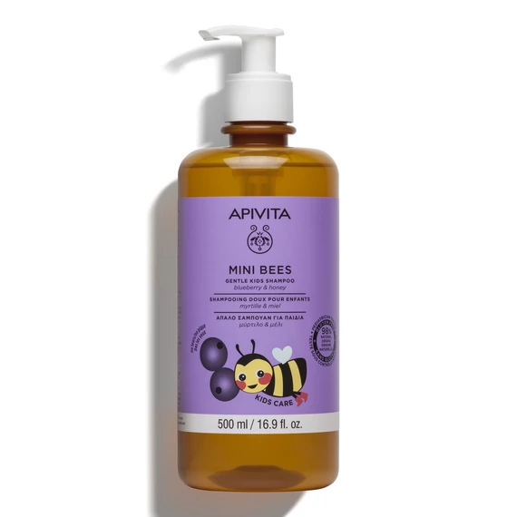 APIVITA Mini Bees Bőrkímélő Sampon Gyerekeknek (500ml)