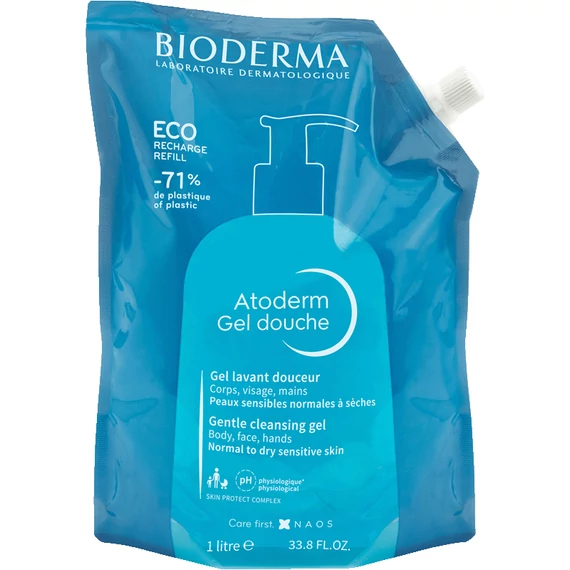 BIODERMA Atoderm Gel Douche Bath Eco-refill (1000ml)