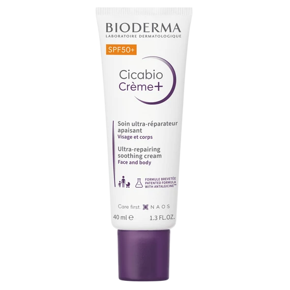BIODERMA Cicabio Nyugtató-Regeneráló Krém SPF50+ (40ml)