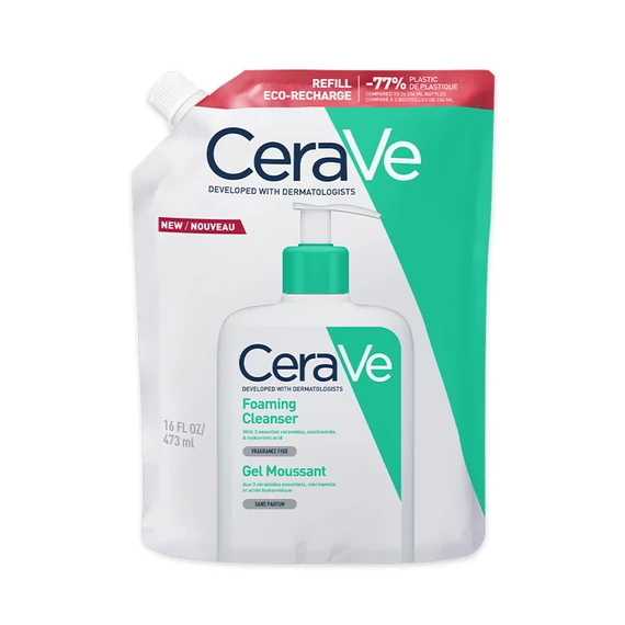 CERAVE Habzó Tisztító Gél (473ml) UTÁNTÖLTŐ