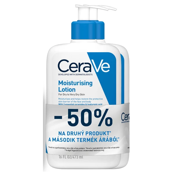 CERAVE Hidratáló Tej (2x473ml) DUOPACK