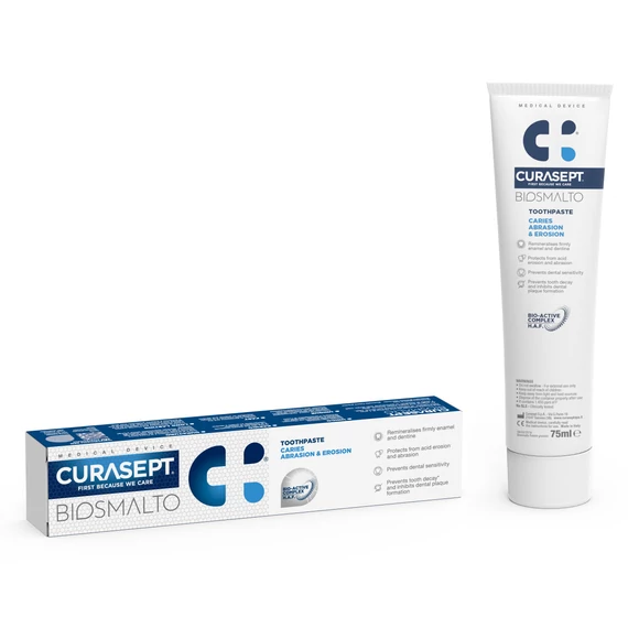 CURASEPT Biosmalto Toothpaste Against Tooth Decay (75ml)