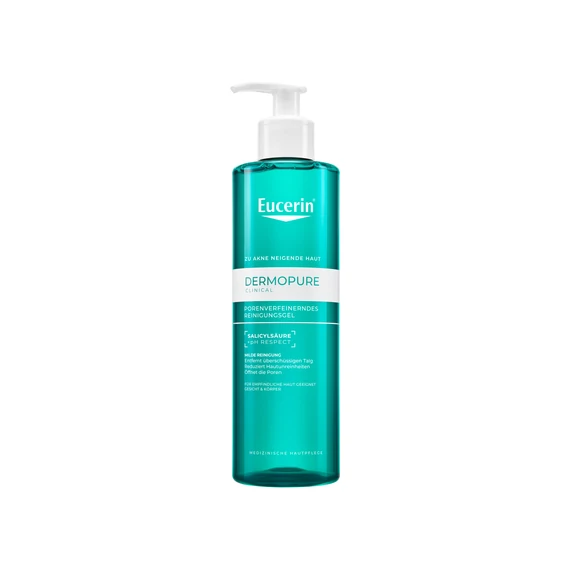 EUCERIN DermoPure Clinical Purifying Cleanser - Tisztító Gél (400ml)