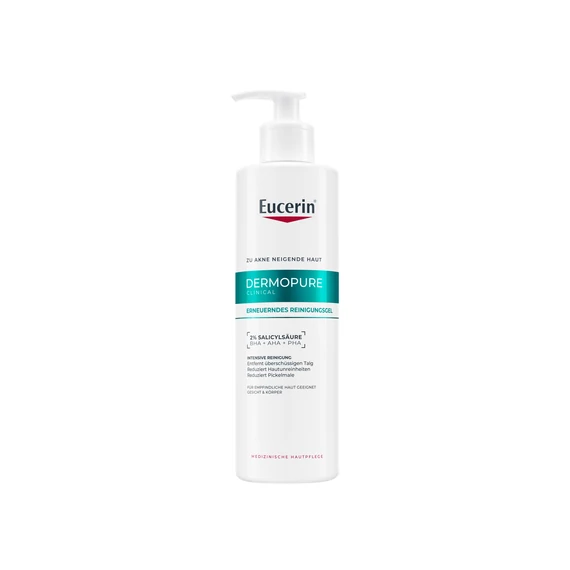 EUCERIN DermoPure Clinical Correcting Cleanser - Mélytisztító Gél (400ml)