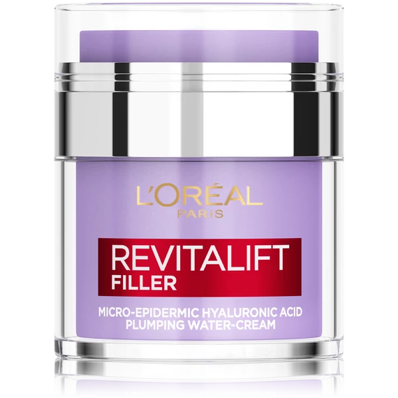L'ORÉAL PARIS Revitalift Filler Pressed Könnyű Krém Hialuronsavval (50ml)