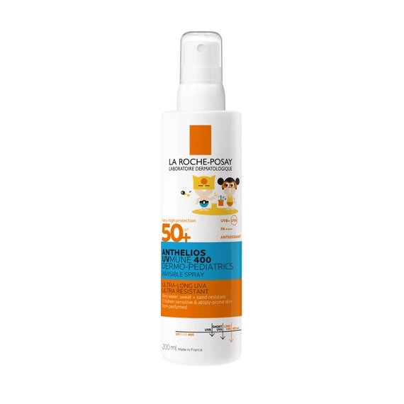 LA ROCHE-POSAY Anthelios UVMUNE 400 Dermo-Pediatrics Napvédő Spray Gyerekeknek SPF50+ (200ml)
