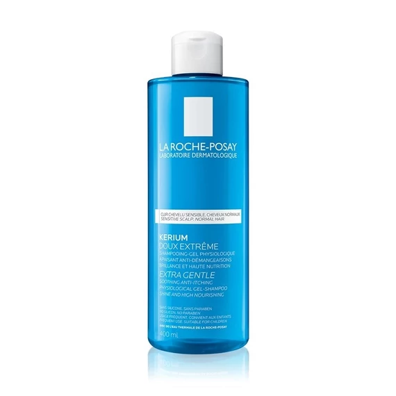 LA ROCHE-POSAY Kerium Extra Kímélő Fiziológiás Sampon Érzékeny Fejbőrre (400ml)