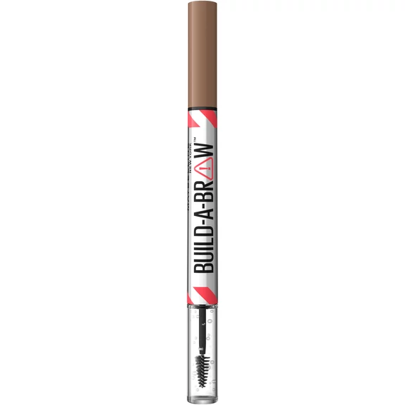 MAYBELLINE Build A Brow 255 Soft Brown Marker és Szemöldökzselé