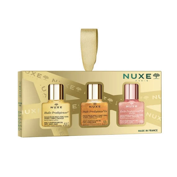 NUXE Huile Prodigieuse 3 Mini Szárazolaj Szett