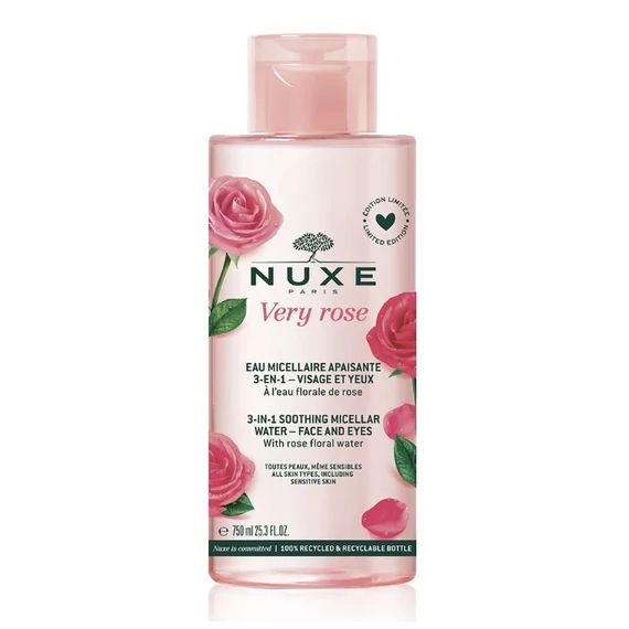 NUXE Very Rose Nyugtató Arctisztító Micellás Víz (750ml)