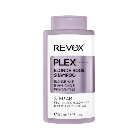 REVOX B77 Plex Hajerősítő Sampon Szőke Hajra Step 4B (260ml)