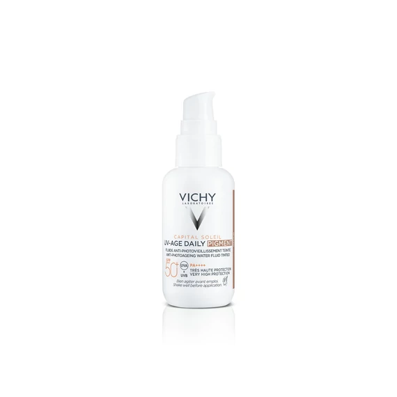 VICHY Capital Soleil UV Age Daily Fluid Színezett Medium SPF50+ (40ml)