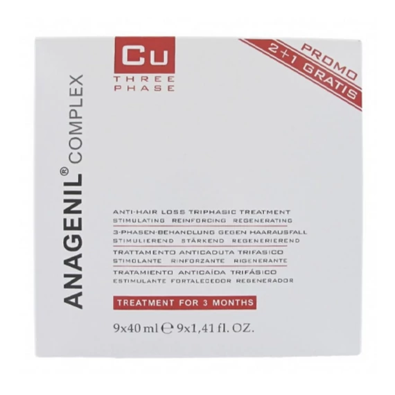 VITAL PLUS ACTIVE Cu Anagenil Complex Promo 2+1 Gratis (9×40ml)